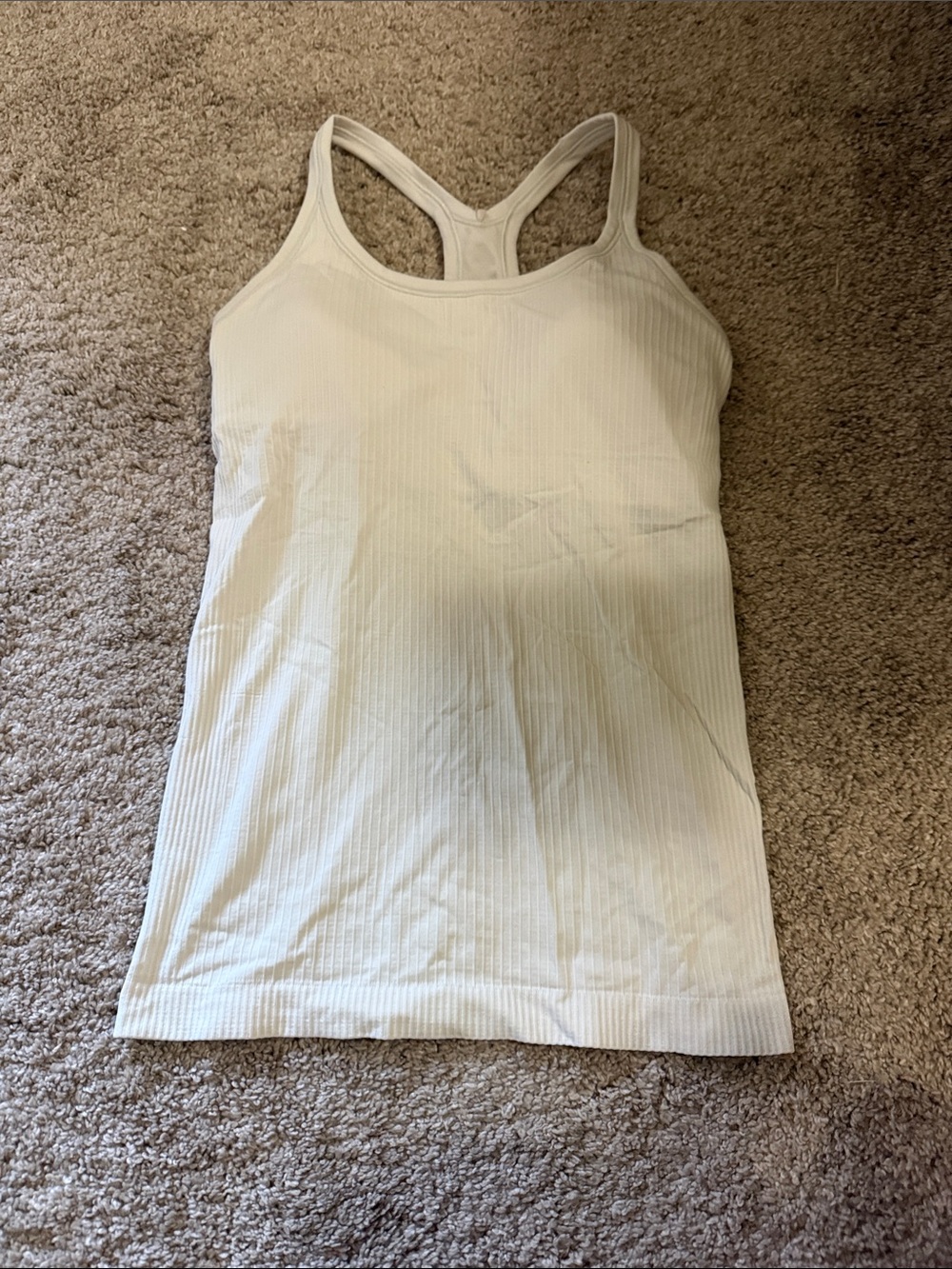 Lululemon Ebb to Street Tank Top - Cream